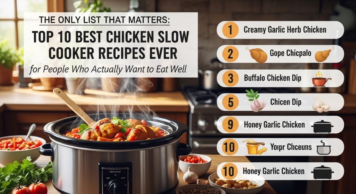 Top 10 Best Chicken Slow Cooker Recipes