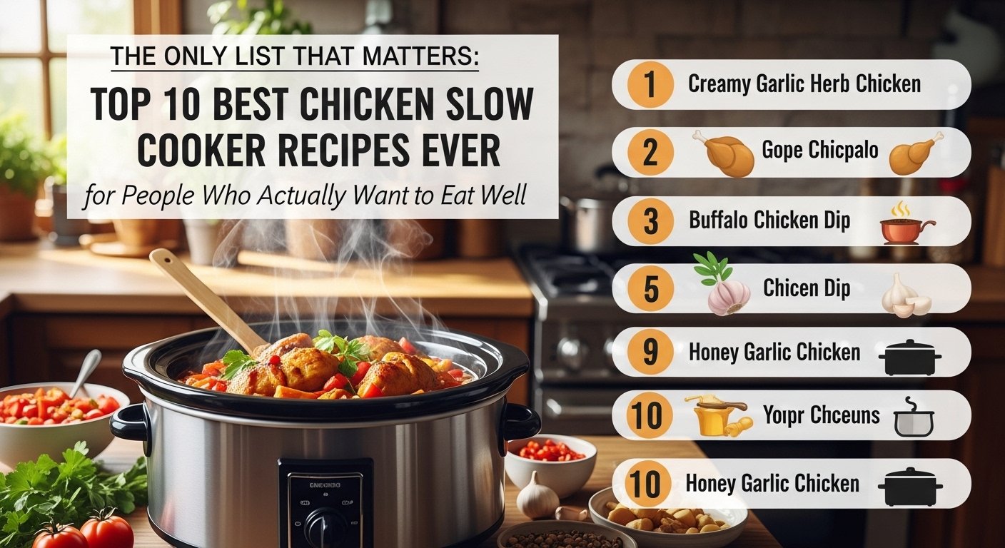 Top 10 Best Chicken Slow Cooker Recipes