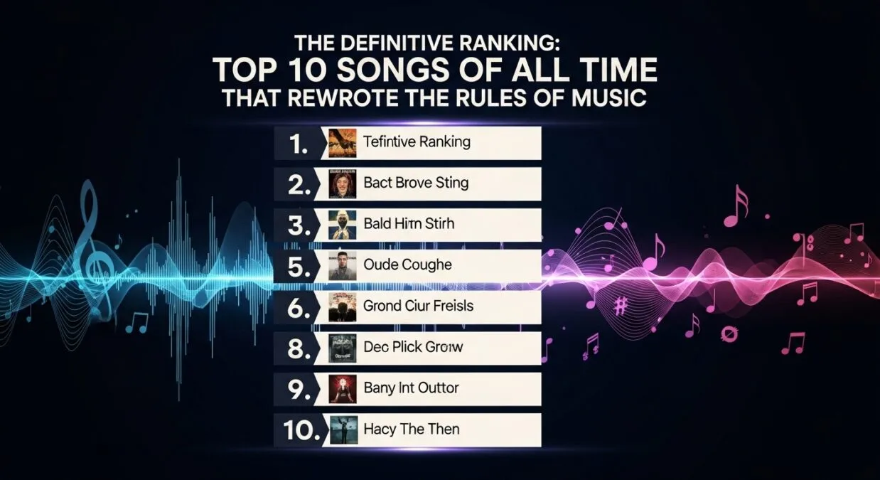 The Definitive Ranking: Top 10 Songs of All Time That Rewrote the Rules of Music