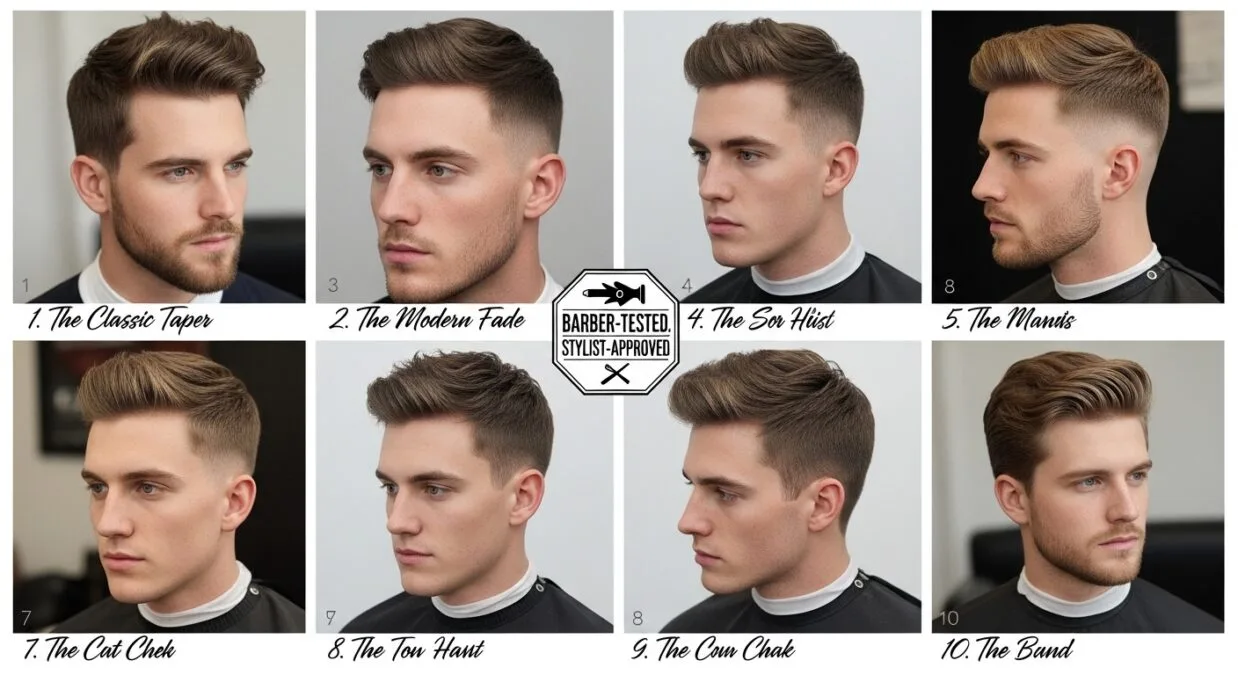 The Only Top 10 Hairstyles for Men You’ll Ever Need: Barber-Tested, Stylist-Approved