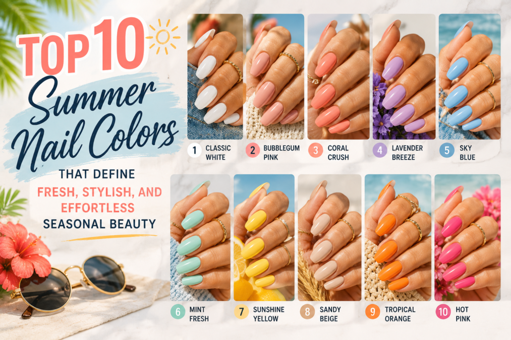 Top 10 Summer Nail Colors