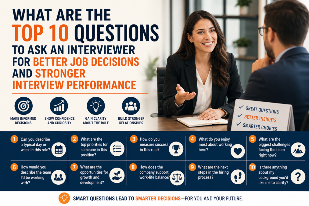 What Are the Top 10 Questions to Ask an Interviewer