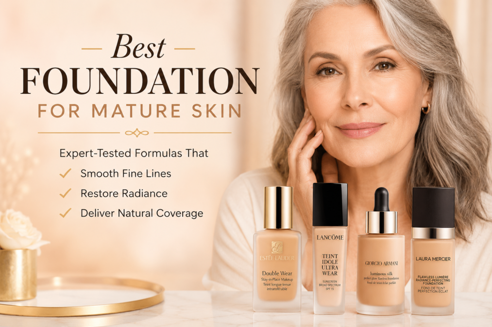 Best Foundation For Mature Skin