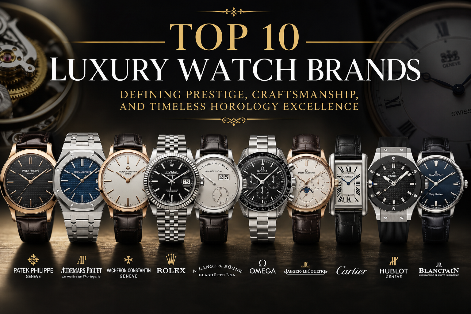 Top 10 Luxury Watch Brands