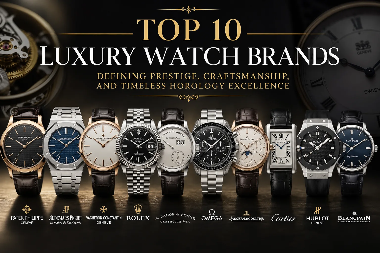 Top 10 Luxury Watch Brands