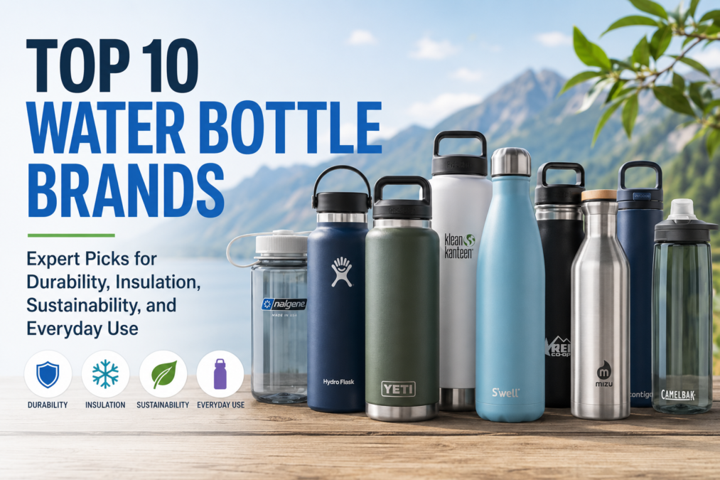 Top 10 Water Bottle Brands