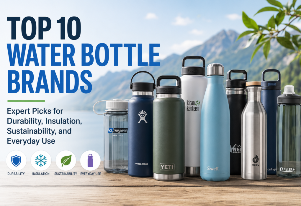 Top 10 Water Bottle Brands