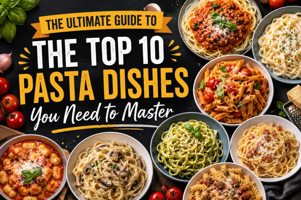 The Ultimate Guide to the Top 10 Pasta Dishes You Need to Master