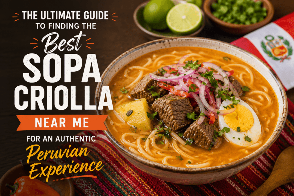 The Ultimate Guide to Finding the Best Sopa Criolla Near Me for an Authentic Peruvian Experience