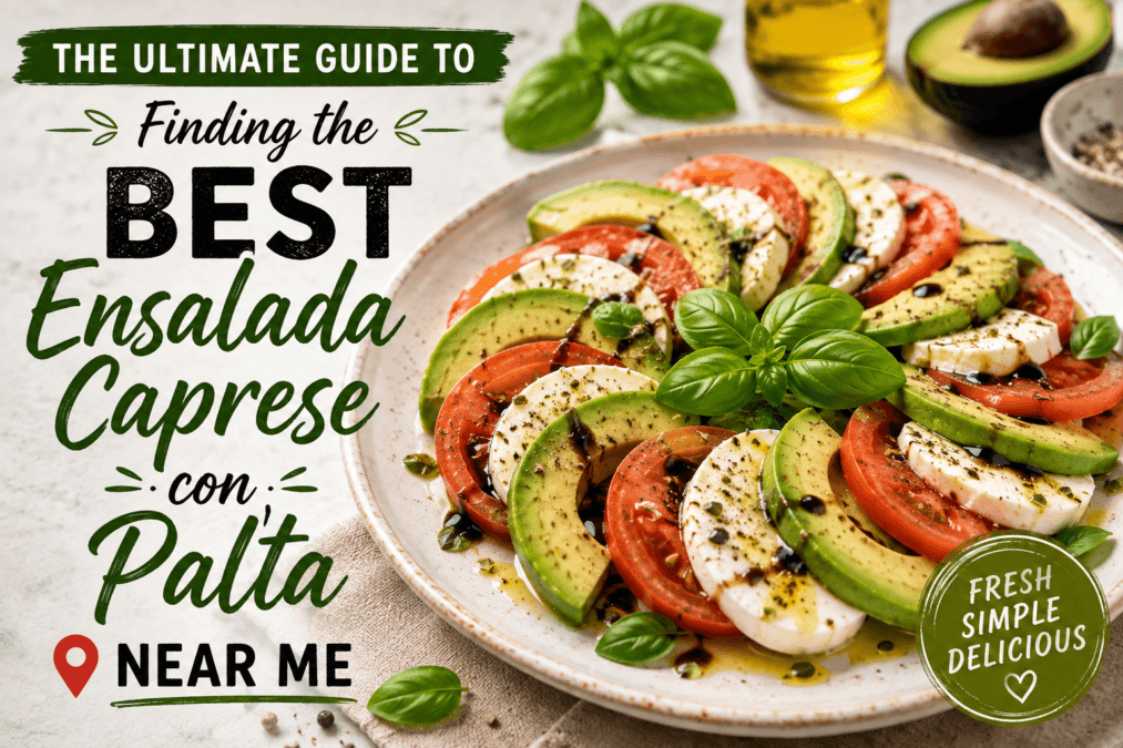 The Ultimate Guide to Finding the Best Ensalada Caprese con Palta Near Me